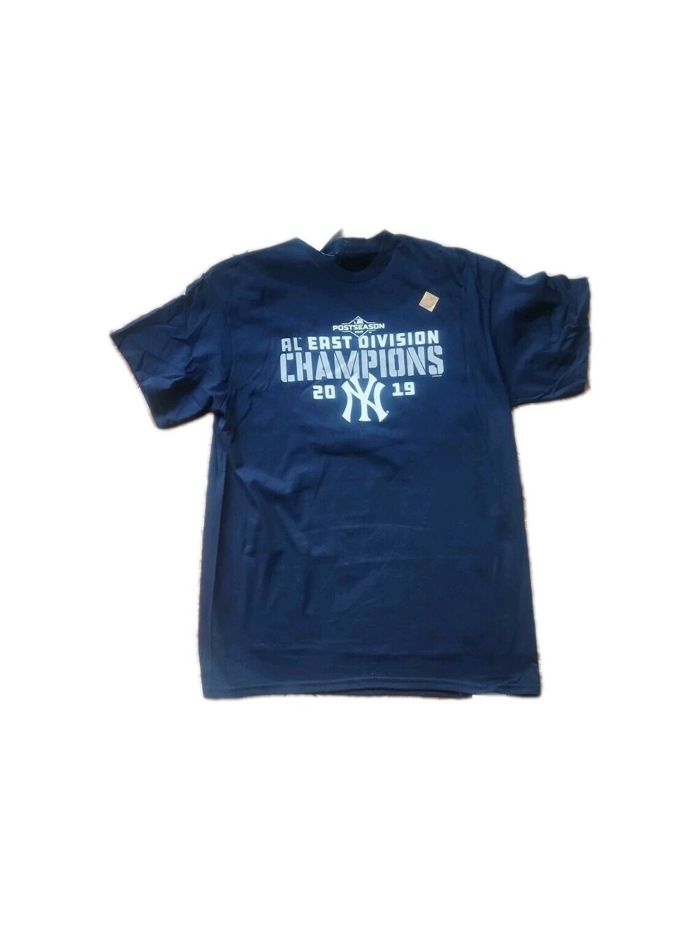 New York Yankees 2019 AL Eastern Division Champions VINTAGE Majestic MLB Shirt